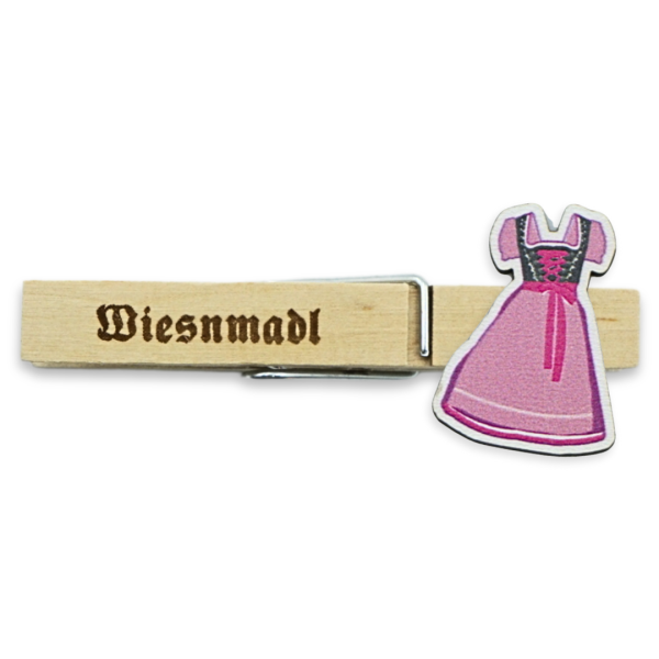 Dirndl-Motiv – Perfekt als Accessoire für Volksfeste.